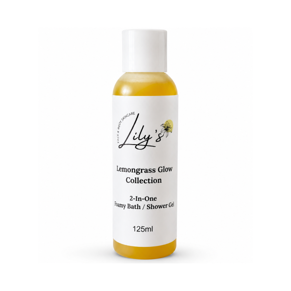 Lemongrass Glow Collection 2 In One Foamy Bath or Shower Gel Bottle Lemongrass Glow Collection 2 In One Foamy Bath or Shower Gel Bottle