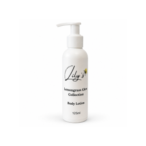 Lemongrass Glow Collection Body Lotion Bottle