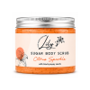 Sugar Body Scrub with Black Poppy Seeds Citrus Sparkle Scented Jar